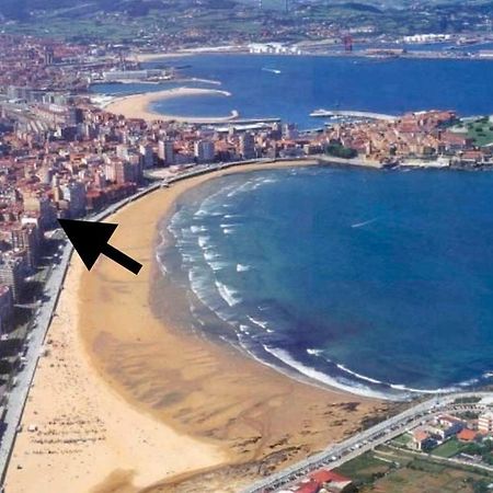 Atico Marques Playa Centro - Garaje Opcional Apartment Gijon Bagian luar foto